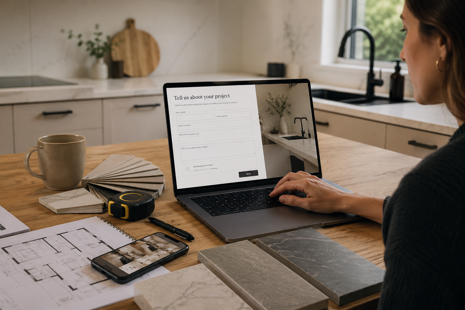 Stone selection and design guidance for a Melbourne home